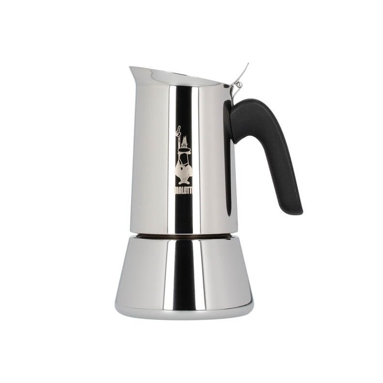 Bialetti Venus 6 kopper - induktion espressokande / mokapot - Rustfrit stl