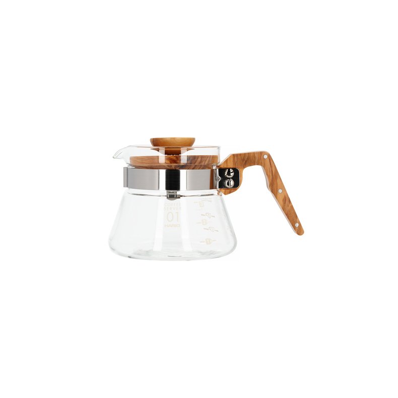 Hario Serveringskande (Server) Oliventr 400 ml str. 01