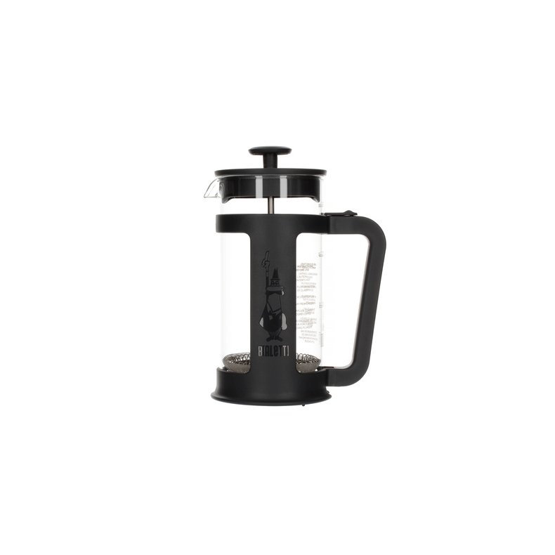 Bialetti Stempelkande Smart 350ml Sort