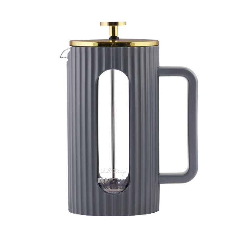 Vialli Design - Livio Stempelkande 1000ml - Gr/guld