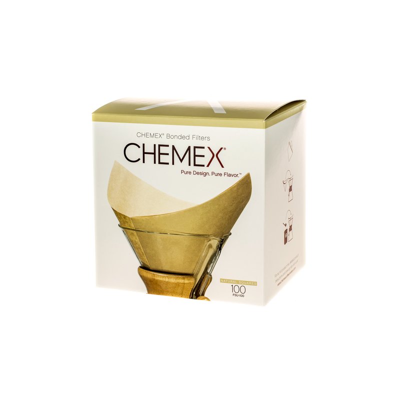 Chemex Papirfilter 6-10 kopper (Ubleget/natural)