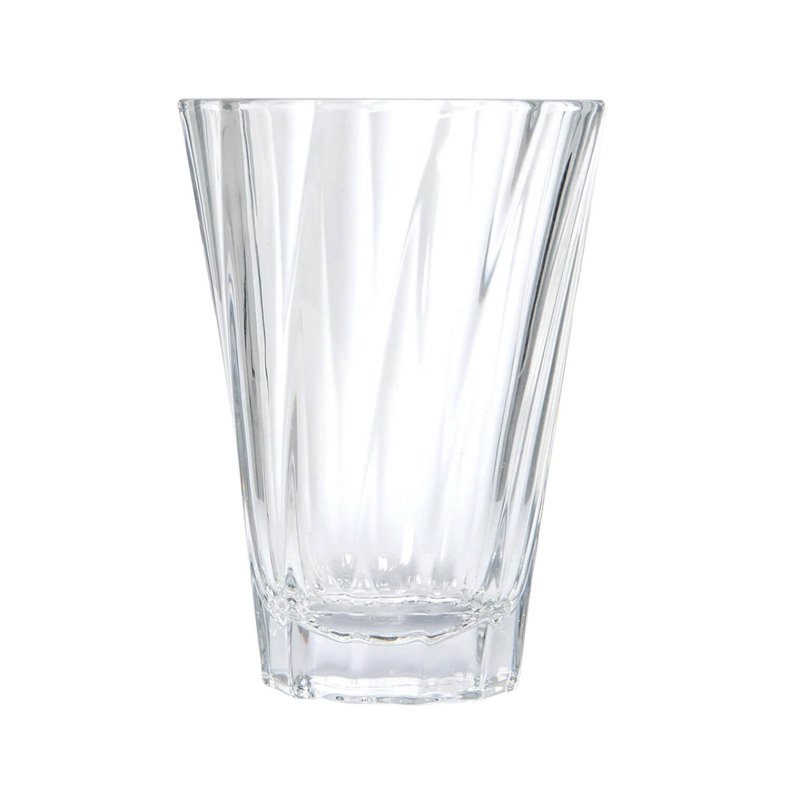Loveramics Twisted Latte Glas 360 ml - Kaffeglas