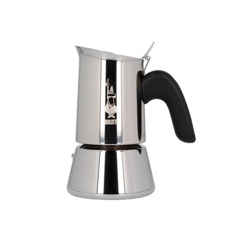 Bialetti Venus 4 kopper - induktion espressokande / mokapot - Rustfrit stl