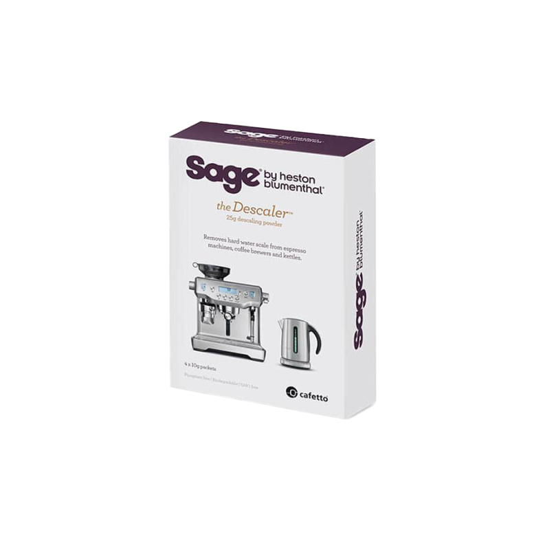 Sage Descaler - 4x25g afkalkningsmiddel BES007