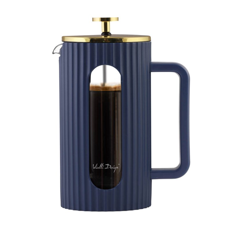 Vialli Design - Livio Stempelkande 1000ml - Indigo/guld