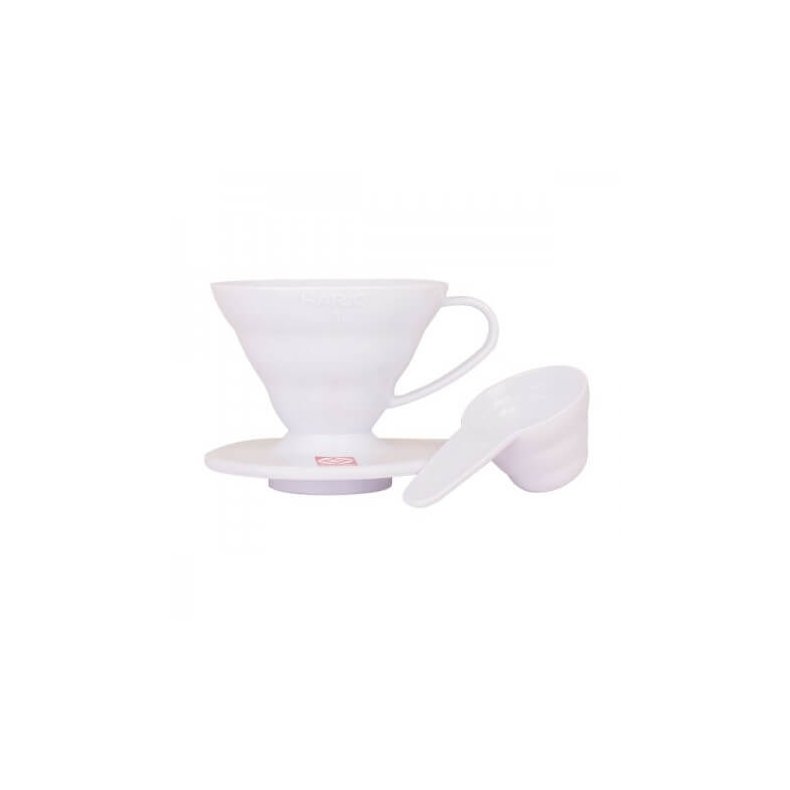 Dripper Hario V60-01 - plastik hvid